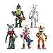 FNAF Action-Figur Five Nights at Freddy's Spielfigur Puppe Sicherheit Breach Spielzeug Puppe wird Licht für Jungen Mädchen Kinder 13-14 cm