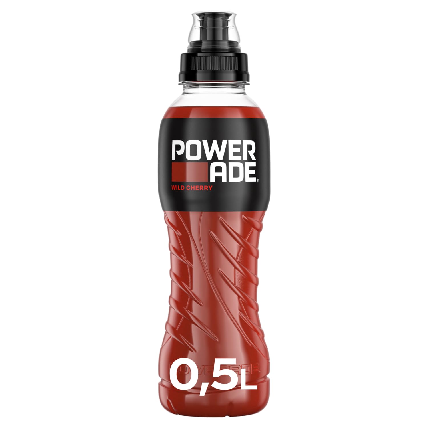 Powerade Sports Wild Cherry, 12 x 500 ml EW Flasche