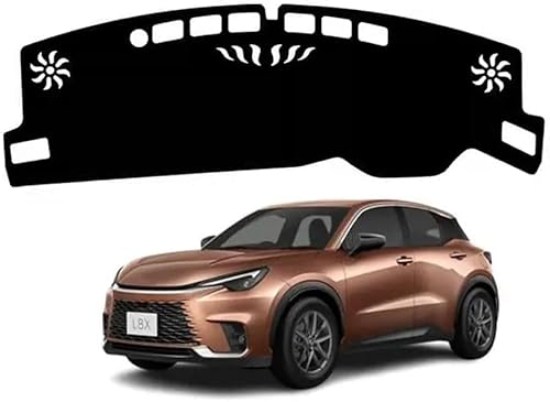 For 新型 レクサス LBX 10系 (2023年~現行) ダッシュボードマット ダッシュマット ポリエステル素材 内装 カスタムパーツ ダッシュボードマット