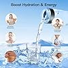 Hydrogen Water Bottle, 3000-5000ppb Rechargeable Hydrogen Rich Generator with SPE/PEM Technology in 5-Minute Electrolysis, for Home Office Travel & Fitness #1