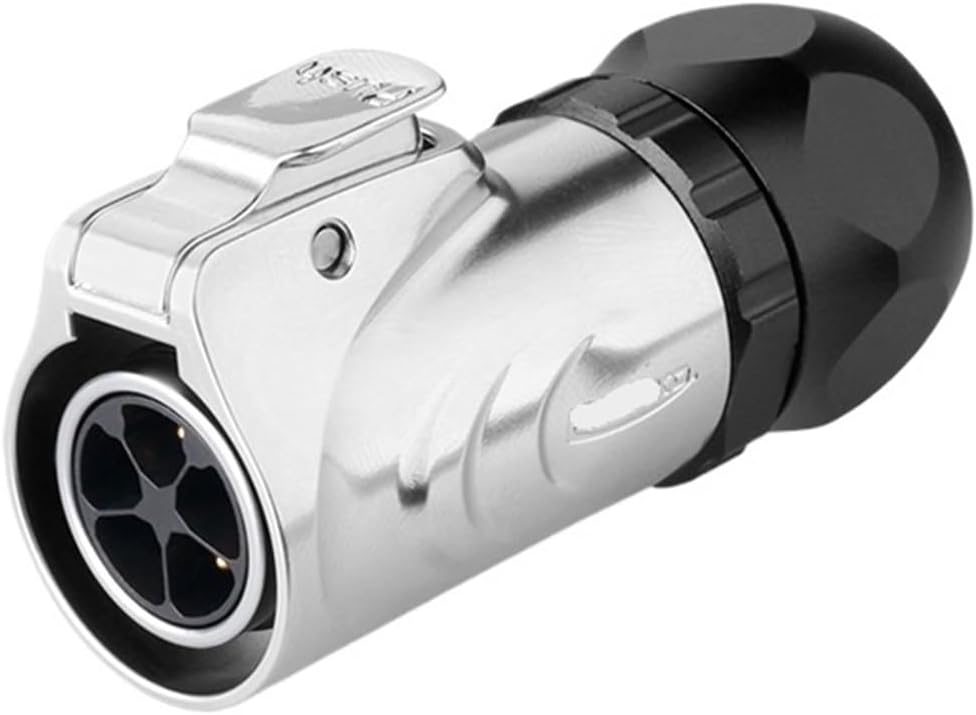 LP-20 connector full metal 5-core mechanical equipment power signal aviation socket(Flange female seat)