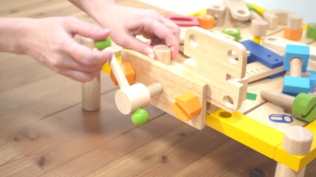 Amazon | Edutē エデュテ アイムトイ カーペンターテーブル 大工さん  