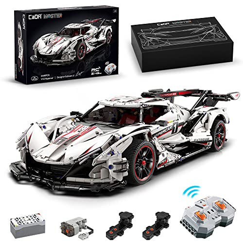 CADA V12 Hypercar: Maßstab 1:8, 4449 Teile - ferngesteuert