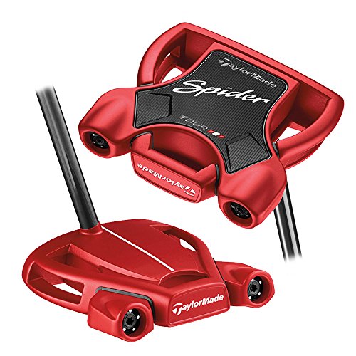 TaylorMade Pt-Spidertrredctr W/Sl R 35in Spider Tour Red (Putter, Center Shaft, Right Hand, 35