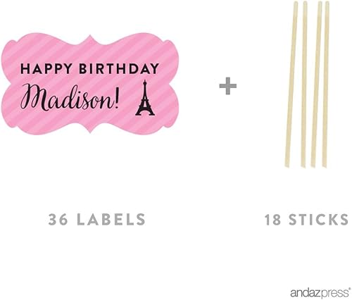 Miniatura 8 de Búho moderno Andaz, con botón de encendido, para fiesta de bebé, 1