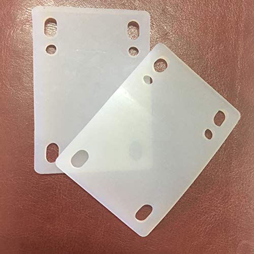DreamFire 1 8 Skateboard Riser Pads Silicone Skateboard Riser Shock Pad Silicone for Longboard Skateboard 2pcs