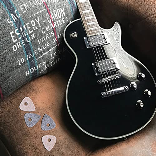 ERINGOGO 12 Stks Vilt Gitaar Picks Gitaar Vinger Picks Vinger Pick Gitaaraccessoires Voor Gitaar Banjos Mandolin Grijs Beige - Image 5