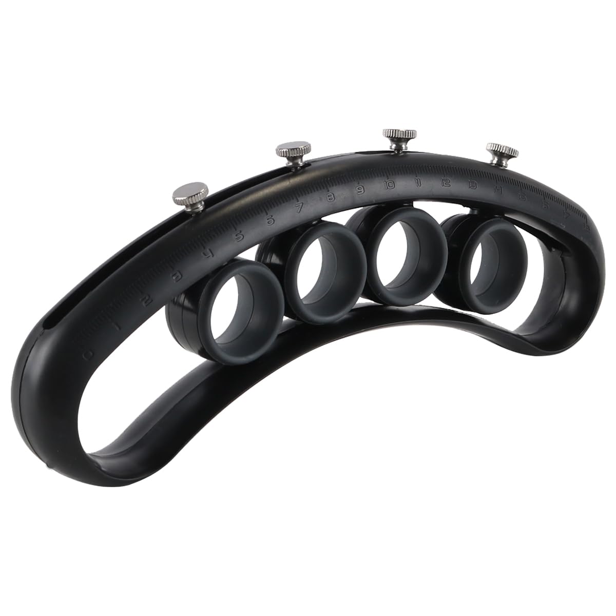 Enwye Finger Expander Trainers Multifunctional Stretcher Portable Musical Instrument Accessories for Beginners Musical Finger Playing Accessories Black