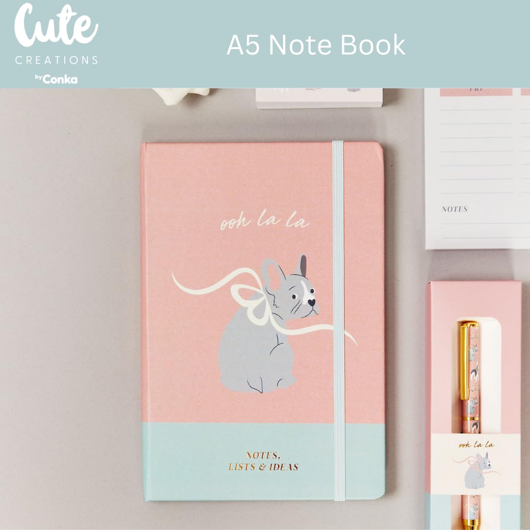 Gifts for Dog Lovers, Stationery Gift Set with Dogs On Gifts for Dog Lovers, Gift Sets for Women and Girls, Scripted Moments (Frenchie Gift Set) - Image 4