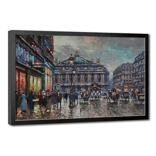 Toile tendue l'Opéra de Paris tableau Blanchard WCYB décoration murale bureau