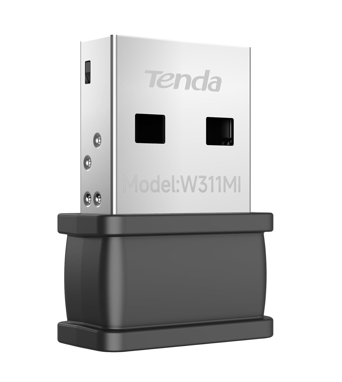 Tenda 300Mbps Wireless USB WiFi Adapter for Desktop/PC, Nano Size WiFi Dongle, Compatible with Windows 7/10/11, Soft-AP, WPA2