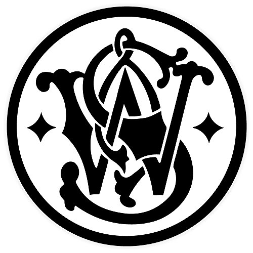 SW Smith and WESSON sticker decal 4 x 4