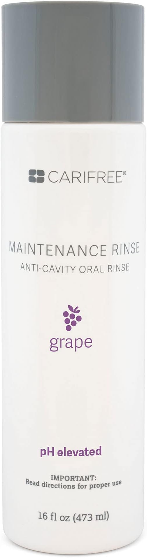 Maintenance Rinse, Grape, Anti-Cavity Fluoride Mouthwash, Formulated Oral Rinse, Dentist Recommended, Prevent Cavities, Freshen Breath, Alcohol-Free, Neutralize pH (Previously CTx3 Rinse)