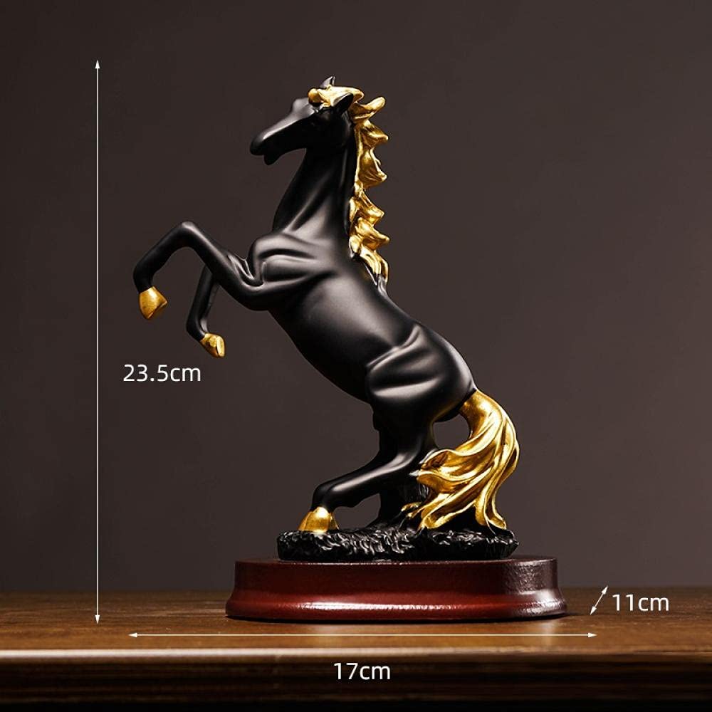 金属製馬彫刻円筒形工芸品 Amazon.co.jp: 彫刻の装飾モデル像工芸品装飾品動物現代馬の彫刻