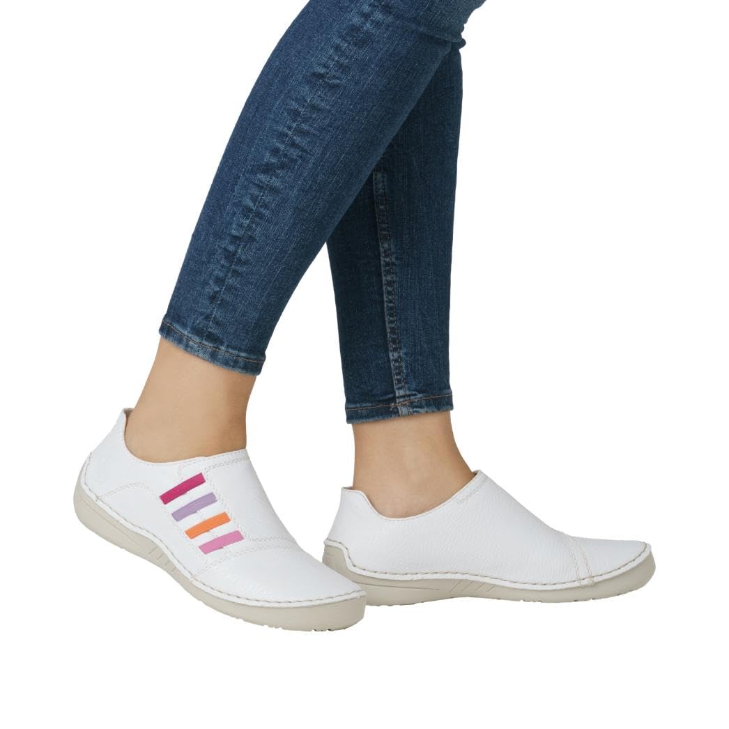 Rieker Donna Scarpe Stringate 52563, Signora Scarpe comode