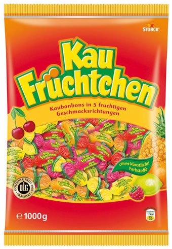 Storck Kau-Früchtchen - 1000gr - 6x