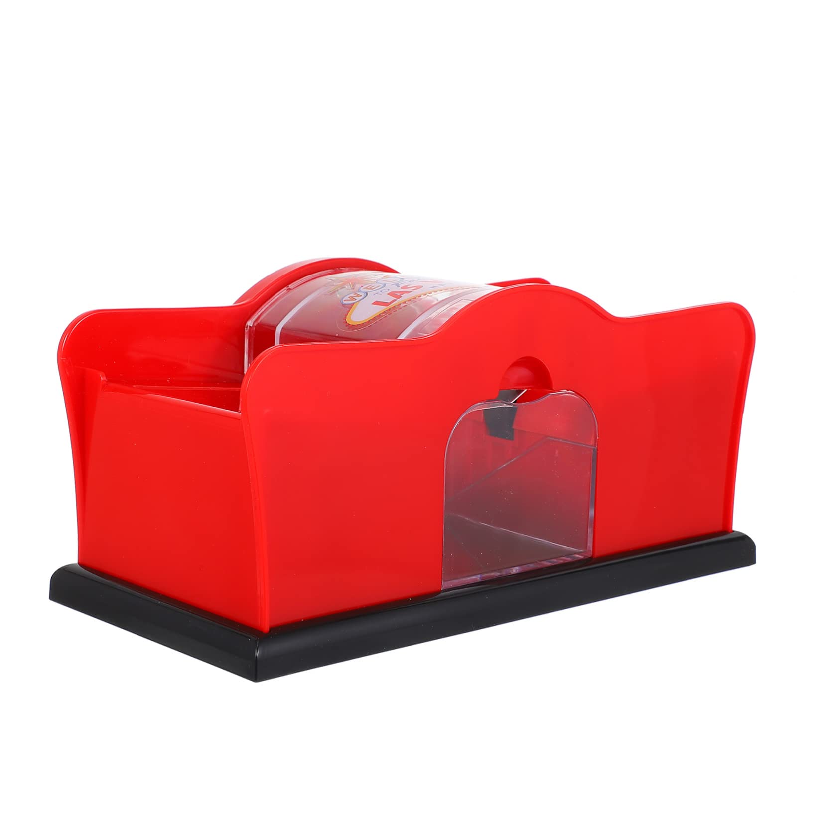 KONTONTY Card Machine Manual Tool Sturdy Plastic Easy Crank Rotation Ideal for Parties