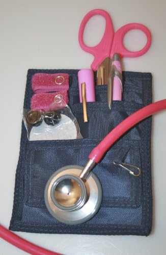 Pink Nurses Kit/Pink Scope/Pink Pen/Pink Penlight/EMS Scissors/Navy Kit