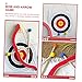 POPETPOP Archery Toy Set Durable Archery Game for Kids Wooden Interactive Plaything for Hand-Eye Coordination for Indoor and Outdoor Family Fun