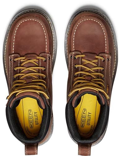 Image of KEEN Utility Men's Cincinnati 6 inch Composite Toe Waterproof Wedge Work Boots