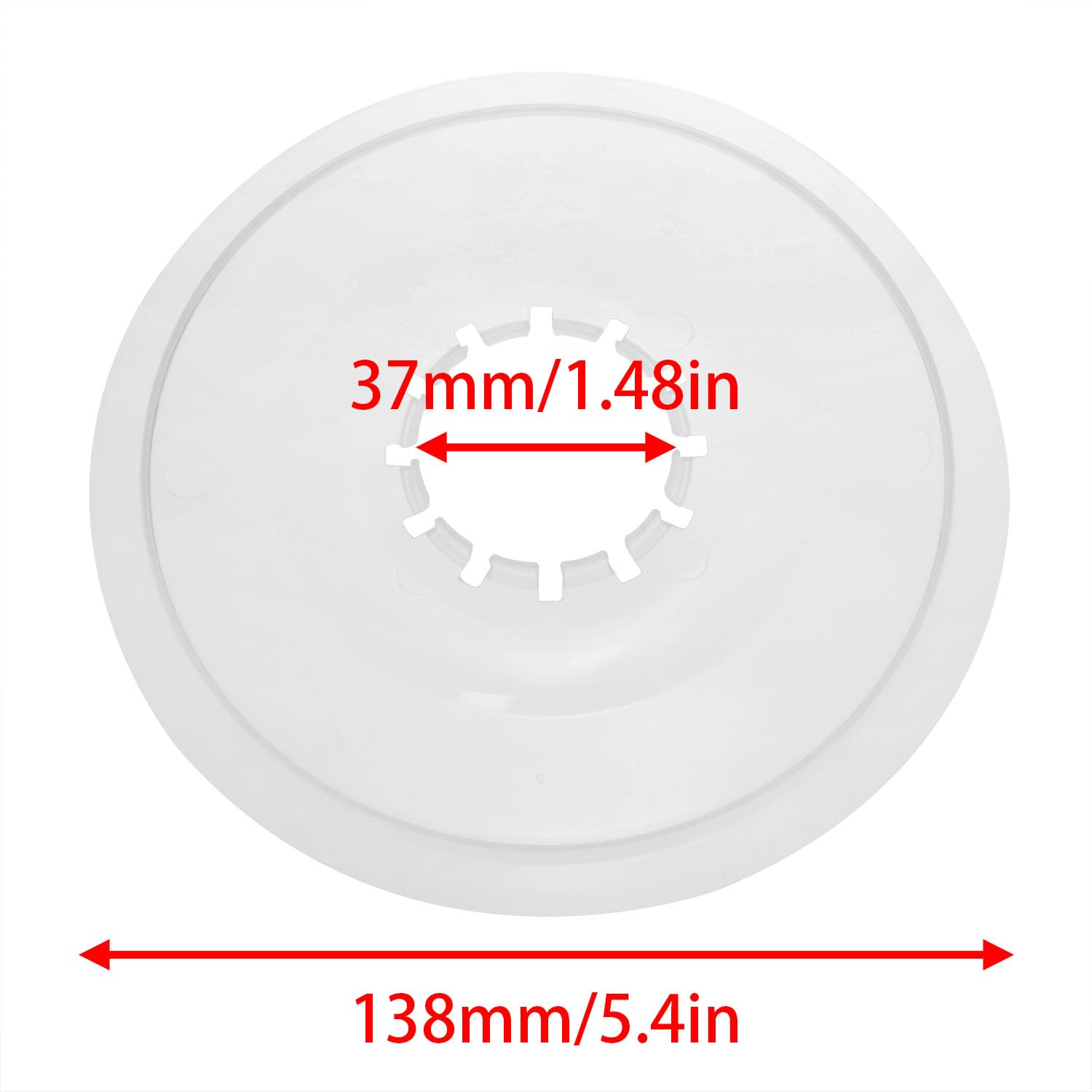 Homoyoyo – Lot De 5 Protège-rayons Transparents Pour VTT | Protection Chaîne Et Saleté | 13,5 X 13,5 Cm, Clip Facile