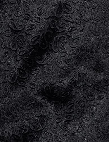 Image of Ethnix Men's Polyester Velvet Flock PRT Texture Suit with Shirt Blazer