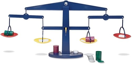 Learning Resources Equilibrio de álgebra de 4 bandejas