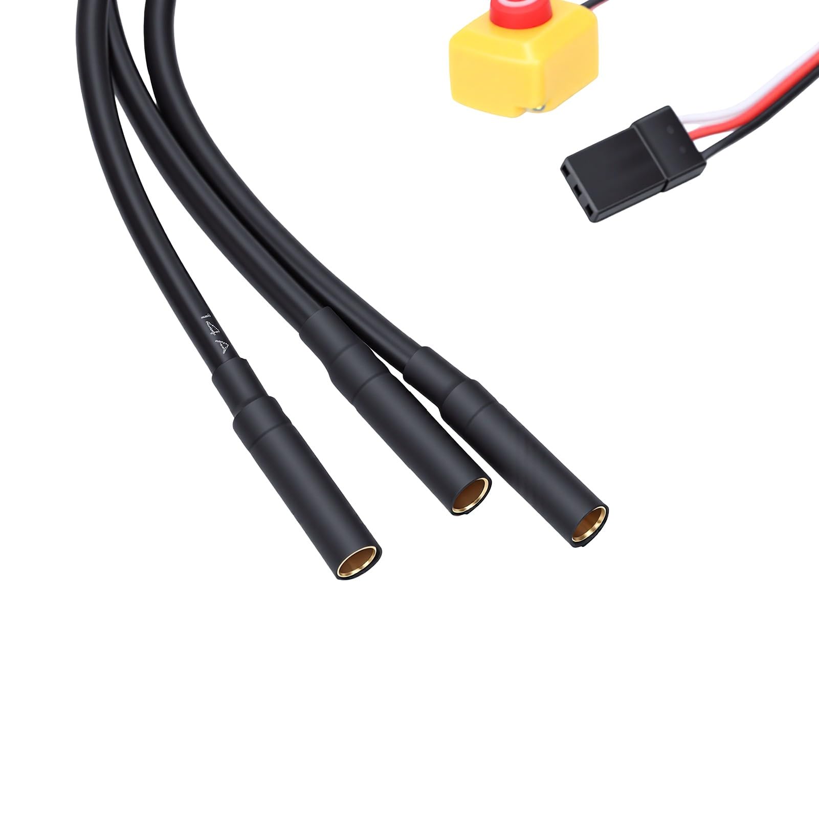 Topiky Profesjonalny Bezszczotkowy Silnik RC 3650 3600KV z kombinacją 75A ESC dla Pojazdów RC 1/10, Ulepszone Funkcje Bezpieczeństwa