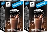 Bicentury Batido sustitutivo con proteína sabor Chocolate, 225 gr (Paquete de 2)