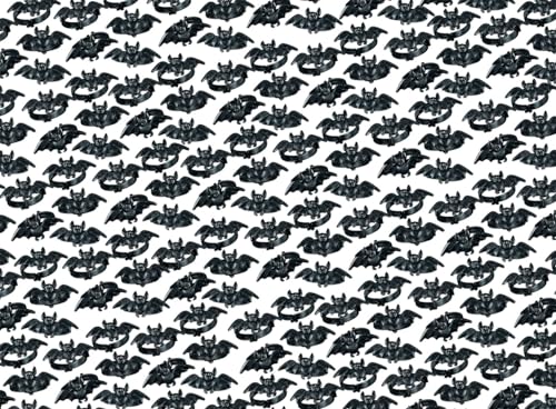 Curious Minds Busy Bags 144 Bat Rings - Black Novelty Jewelry for Kids - Halloween Prize Toy Trick or Treat Favor (12 Dozen)