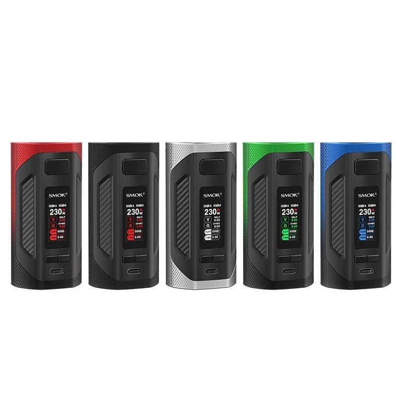 TVDCSmok Rigel Mod, Ultra-Fast Response, Soft Touch Rubber Coating, Battery Not Included, 2ml Cartridge No Nicotine (Black)
