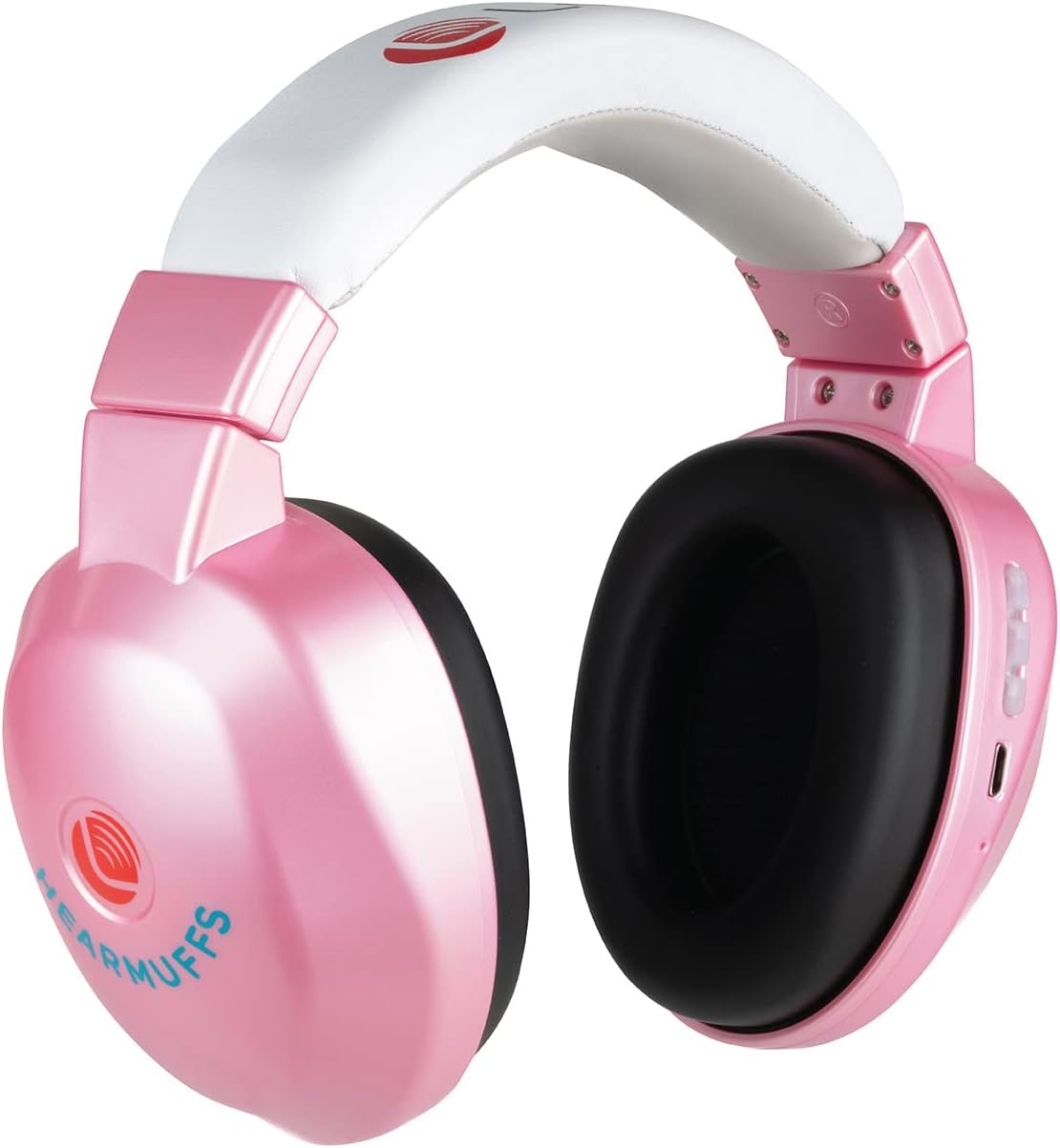 HearMuffs, Pastel Pink - Over-the-Ear Noise Reducing Hearing Protection For Infants & Toddlers - Fits Kids Ages 0-4 - Safe, Adjustable & Comfortable - View #10