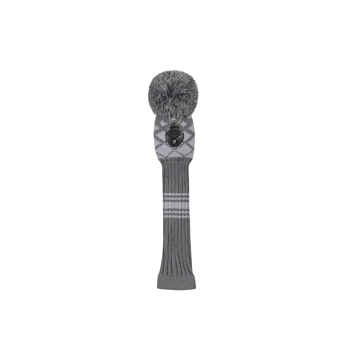 Scott Edward Knit Woods Couvre-Club de Golf pour Clubs de Golf, 1 pièce, Convient aux allées, avec étiquette rotative numérotée