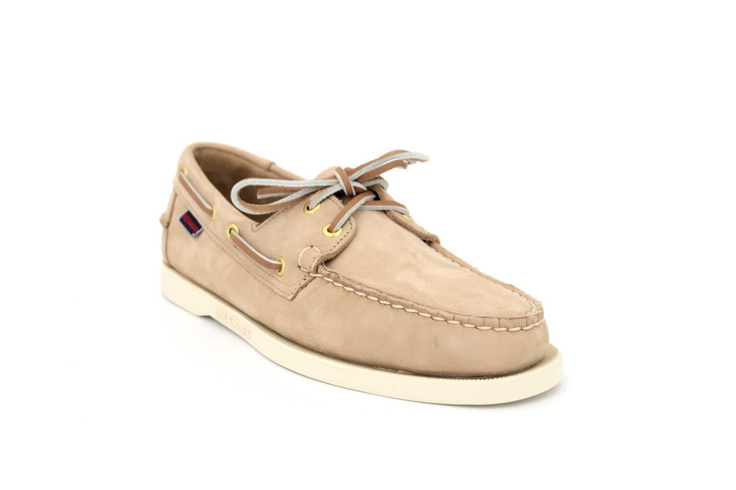 Docksides Portland Mocassino da Barca Uomo Beige Camel Nubuck