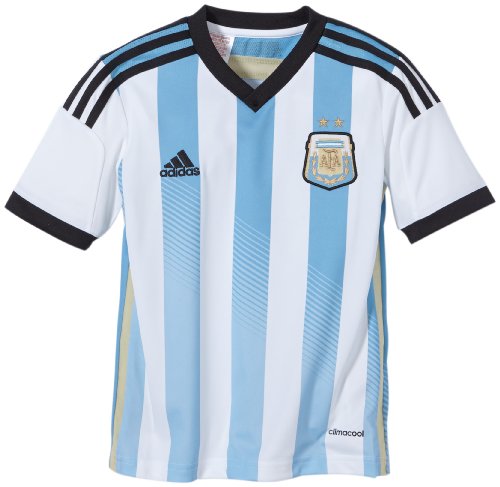 adidas AFA argentinien Home - Camiseta, Color Blanco, Talla 12 años (152 cm)
