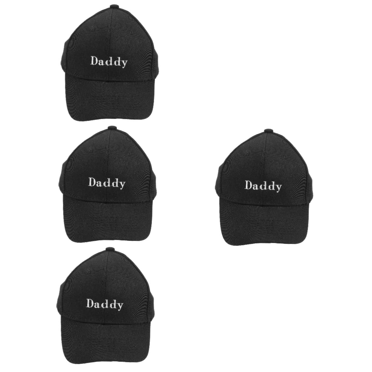 Ipetboom papá Gorras de béisbol Sombrero Sol chapéu de Sol Baseball Cap Sun Hat Sombreros Gorras de Beisbol para Hombre Gorra Gorra de Hombre Gorras de Beisbol para Mujer Tela Black