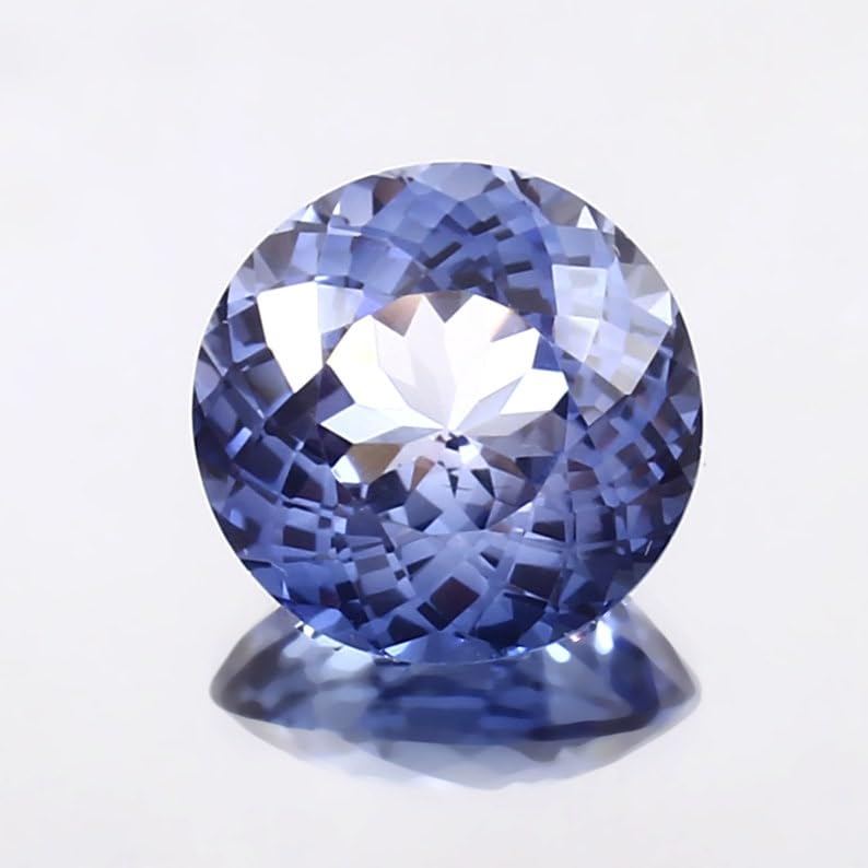 Pierre gemme saphir bleu pour bague et collier faits main créatifs - 3