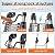 Telescoping Ladder A Frame,Telescopic Ladder for Home, Roof, RV?12.5 Ft Aluminum Extension Ladder with Balance Bar,Wheels and 2 Triangle Stabilizers?330 lb Capacity (12.5FT-A Frame PRO)
