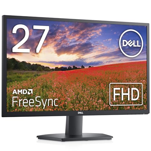 Image of Dell Monitor 27 inch SE2722H (3 Years Replacement Warranty /CIE1931 72%, CIE1976 84% / AMD FreeSync / Full HD / Matte / HDMI, VGA)