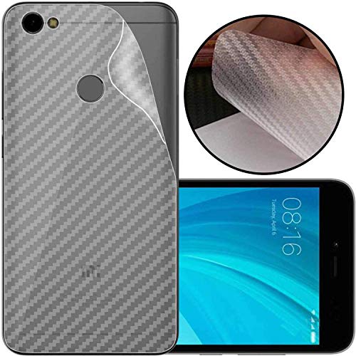Image of Compatible with Redmi Y1 Back Screen Protective Film Carbon Fiber Skin Transparent Screen Guard Sticker