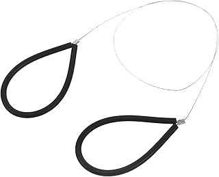 FOMIYES Töpfer drahtschneider mit Ergonomischem Softgriff Präziser Tonschneidedraht für Modellier Keramikarbeiten Langlebiges Tonwerkzeug aus Stahl und Gummi für Künstler und Töpferbedarf