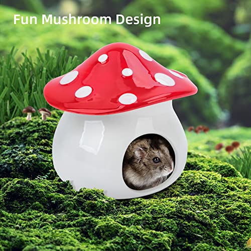 Niteangel Hideout de Habitat de Hamster de Cerâmica: - Casa de esconderijo para hamster anão sírio r