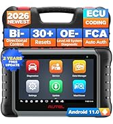 Autel MaxiPRO MP808S Scanner, 2026 Advanced ECU Coding, Two-Way Control, Update DS808K/MP808BT, S...