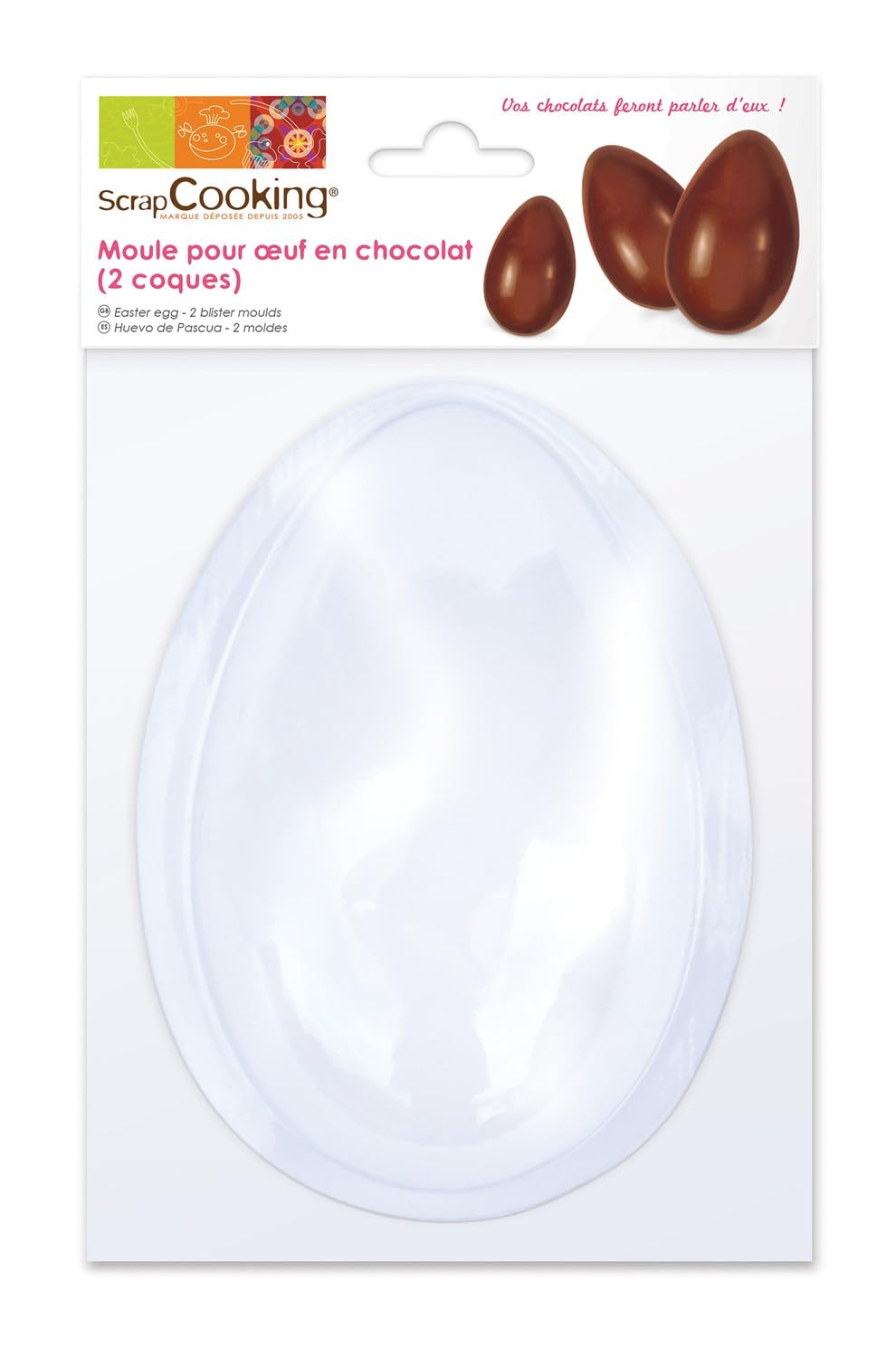 Easter egg - 2 blister moulds