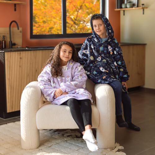 Pull plaid enfant Vivezen pour ne plus avoir froid à la maison