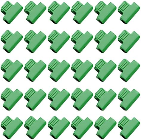 TSHAOUN Lot de 30 colliers de serrage pour serre de jardin, clips pour plantes, clips de tuyau d'ombrage de jardin, clips de cerceaux de tunnel, pour support d'extension de plantes et abris TSHAOUN Lot de 30 colliers de serrage pour serre de jardin, clips pour plantes, clips de tuyau d'ombrage de jardin, clips de cerceaux de tunnel, pour support d'extension de plantes et abris