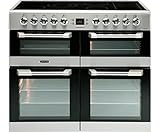 Leisure Cuisinemaster CS100C510X 100cm Electric Range Cooker with Ceramic Hob - Stainless Steel