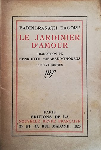 Amazon.fr - Le jardinier d ' amour . traduction de henriette mirabaud