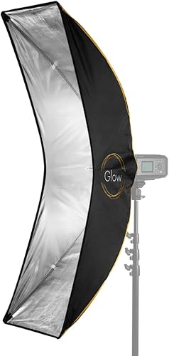 Miniatura 2 de Glow EZ Lock ARC - Caja de luz curvada con montura Bowens (14 x 48 pulgadas)