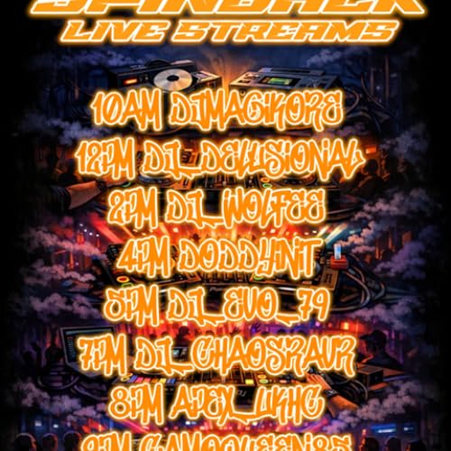 Spinback live streams 06.01.26 Nostalgic happy hardcore and Freeform